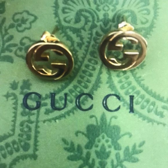 Gucci Jewelry Authentic Gg Logo Earrings Poshmark